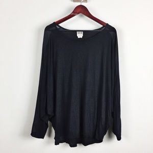 Haute Hippie | Black Dolman Sleeve Tunic